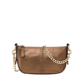 Torebki damskie - Fossil Mini Baguette Crossbody Jolie dla kobiet, metaliczny cleder, ZB1973711, metaliczny, jeden rozmiar - miniaturka - grafika 1