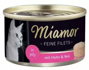 Miamor Feine Filets Kurczak i Ryż Puszka 100g 74043 - Mokra karma dla kotów - miniaturka - grafika 1