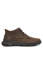 Botki męskie - Skechers Trzewiki Arch Fit Garza 205514 COC Brązowy - miniaturka - grafika 1