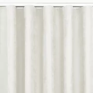 Zasłony - Zasłona MILANA kolor kremowy styl klasyczny taśma wave transparentna 7 cm szenila 560x270 homede - CURT/HOM/MILANA/CHENILLE/PLEA - miniaturka - grafika 1