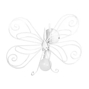 Milagro Kinikiet MOTYL 2 WHITE 1xE27 MLP5331 - Lampy ścienne - miniaturka - grafika 1