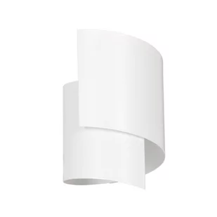 EOS K1 WHITE 626/K1 zakręcony kinkiet ścienny biały dekoracyjny LOFT - Lampy ścienne - miniaturka - grafika 1