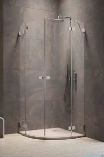 Radaway Essenza Pro Brushed Nickel Pdd kabina 80x80 cm szczotkowany nikiel 10095080-91-01L/10095080-91-01R - Kabiny prysznicowe - miniaturka - grafika 1
