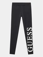Legginsy - Guess Legginsy J3YB00 KBSV0 Czarny Slim Fit - miniaturka - grafika 1