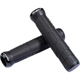 Chwyty Giant Swage Single Lock-On Czarno Niebieskie - Kierownice rowerowe - miniaturka - grafika 1