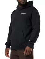Bluzy męskie - Champion Męska bluza z kapturem Legacy Outdoor Polar-Half Zip Top, czarny, jeden rozmiar - miniaturka - grafika 1