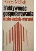 Ekonomia - Efektywność gospodarowania Istota-metody-warunki - miniaturka - grafika 1