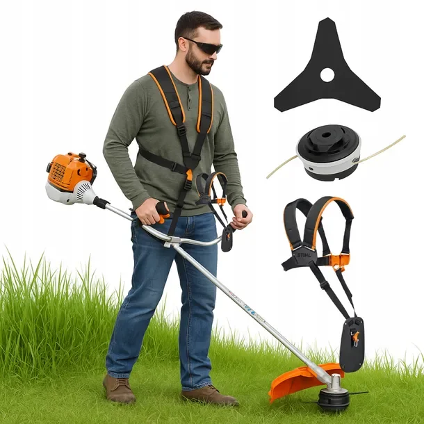 Kosa Spalinowa Zestaw Stihl Fs 235 Kosiarka Podkaszarka Wykaszarka Mocna