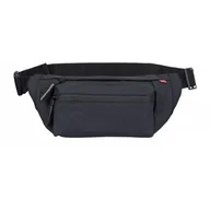 Akcesoria BHP - MINIBAG - solidna, pojemna i wodoodporna saszetka z otworem na słuchaki, trzy kieszenie, elementy odblaskowe, pasek 50-104cm, saszetka 30x15cm. - miniaturka - grafika 1