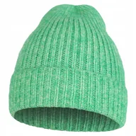 Czapki damskie - CZAPKA DAMSKA KLASYCZNA MIĘKKA JESIENNA ZIMOWA CIEPŁA GRUBA PROSTA MORAJ GREEN - miniaturka - grafika 1