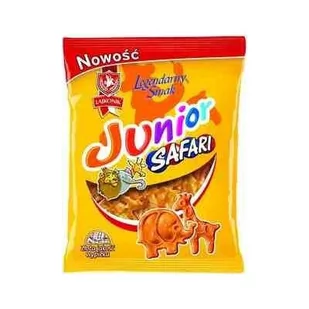 Lajkonik JUNIOR SAFARI 125G Zakupy dla domu i biura! 96749080 - Inne przekąski suche - miniaturka - grafika 1