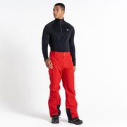 Spodnie męskie - Dare 2b - Męskie Spodnie Narciarskie Achieve II Czerwony - miniaturka - grafika 1