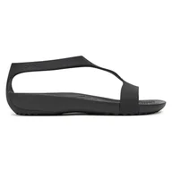 Sandały damskie - CROCS SERENA SANDAL 205469-060 Czarny - miniaturka - grafika 1