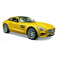 Kolekcjonerskie modele pojazdów - Model kompozytowy Mercedes AMG GT 1/24 żółty Maisto - miniaturka - grafika 1