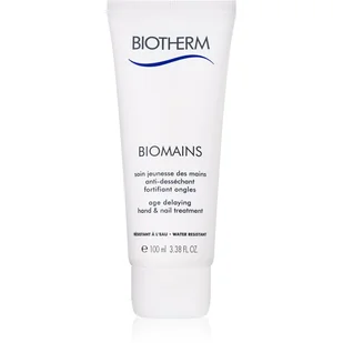 Biotherm Biomains krem nawilżający do rąk SPF 4 Age Delaying Hand and Nail Treatment) 100 ml - Pozostałe kosmetyki - miniaturka - grafika 1