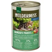 Mokra karma dla kotów - REAL NATURE WILDERNESS Adult Ranger's Forest Dzik z kaczką, królikiem i jeleniną 6x400 g - miniaturka - grafika 1