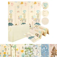 Maty do ćwiczeń - Składana, dwustronna mata edukacyjna XXL 200x180 cm 4FIZJO, różne wzory - miniaturka - grafika 1