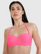 Stroje kąpielowe - 4F Góra od bikini damska 4FWSS25UBKTF072-55N Fioletowy Roz. XS - miniaturka - grafika 1