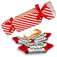 Cukierki - Krówki foto w pudełku CUKIEREK na 18 30 50 urodziny 10zestawów - miniaturka - grafika 1