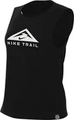 Biustonosze - Nike W Nk DF Trail Tank Biustonosz tank top Kobiety, Czarny/Photon Dust, M - miniaturka - grafika 1