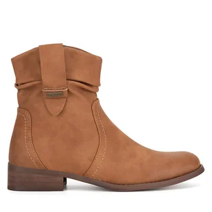 Kowbojki Clara Barson WS23280-01 Brązowy - Botki damskie - miniaturka - grafika 1