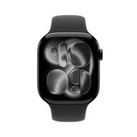 Smartwatch - Apple Watch 11 GPS 46mm z aluminium onyks pasek sportowy M/L Czarny - miniaturka - grafika 1