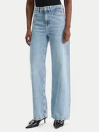 Spodnie damskie - BOSS Jeansy C_Marlene Hr 11.0 50555871 Niebieski Regular Fit - miniaturka - grafika 1