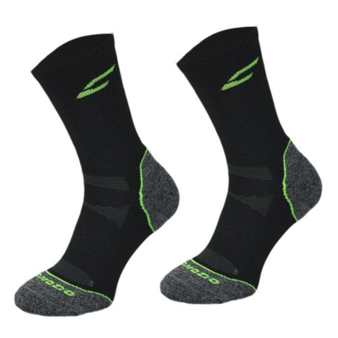 Skarpety Trekingowe Comodo Performance Czarno-Zielone 35-38