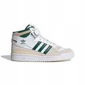 Sneakersy damskie - Buty sportowe adidas Forum Mid wygodne sneakersy wysokie skóra roz. 43 1/3 - miniaturka - grafika 1