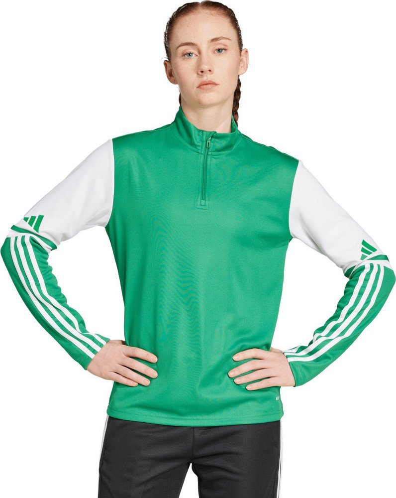 Adidas Bluza damska adidas Squadra 25 Training Top zielona JP3159 L