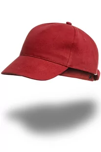 Czapka bejsbolówka - czerwona - Risardi - Czapki męskie - miniaturka - grafika 1