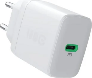 Greencell PowerSource Solo30 Biała Ładowarka sieciowa 30W USB-C Power Delivery - Ładowarki do telefonów - miniaturka - grafika 1