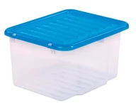 Pojemniki na zabawki - Pojemnik PLAST TEAM K-box, przezroczysty, 29 l - miniaturka - grafika 1