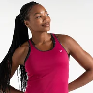 Koszulki sportowe damskie - Damski podkoszulek Dare 2b Bolt Vest Rozmiar: XL / Kolor: różowy - miniaturka - grafika 1