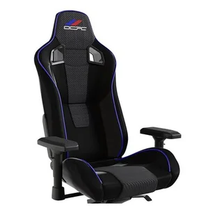 Fotel OCPC GAMING Fuoco Czarno-niebieski - Fotele gamingowe - miniaturka - grafika 1