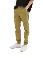 Spodenki męskie - TOM TAILOR Denim Męskie Spodnie 1037114, 28856 - Light Olive Green, M - miniaturka - grafika 1