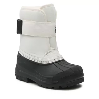 Buty dla dziewczynek - Śniegowce POLO RALPH LAUREN - Everlee RF103701 Cream/Black - grafika 1