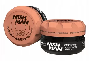 NISHMAN Pasta M6 Matowa Pomada 100ml - Pomada do włosów - miniaturka - grafika 1