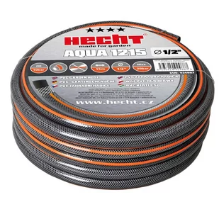 Hecht Aqua 1215 Wąż Ogrodowy Szlauf Szlauch 15M 1/2" Praktyczny - Oficjalny Dystrybutor - Autoryzowany Dealer Hecht - Węże ogrodowe i zraszacze - miniaturka - grafika 1