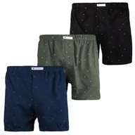 Majtki męskie - Bokserki Męskie Luźne Bawełniane 100% Gładkie KLASYCZNE KOLOROWE MORAJ 4XL - miniaturka - grafika 1