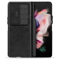 Etui i futerały do telefonów - Etui NILLKIN CamShield Qin Pro do Samsung Galaxy Z Fold 4 Czarny - miniaturka - grafika 1