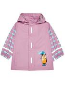 Kurtki i płaszcze dla chłopców - Playshoes Kurtka przeciwdeszczowa 408505 M Różowy Regular Fit - miniaturka - grafika 1