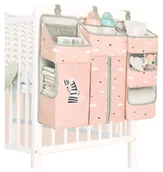 Organizery na łóżeczko - Duży Organizer Wiszący Na Łóżeczko Przybornik - miniaturka - grafika 1