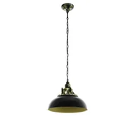 Lampy sufitowe - Eglo 79463 - Żyrandol na łańcuchu PETRITOLI 1xE27/60W/230V czarny - miniaturka - grafika 1