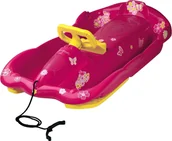 Sanki i ślizgacze - Sanki Nartosanki ślizg RÓŻOWE ALPENGAUDI Ski-Bob Space - miniaturka - grafika 1