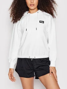 Bluza damska z kapturem krótka Fila FAW0144-10001 S Biała (4064556232311) - Bluzy damskie - miniaturka - grafika 1