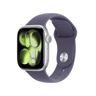 Smartwatch - Apple Watch 11 GPS 42mm koperta z aluminium srebrny pasek sportowy M/L Fioletowy - miniaturka - grafika 1