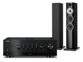 Zestawy stereo - Yamaha R-N1000A (czarny) + 704 S3 (czarny) - miniaturka - grafika 1