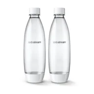 Shakery i bidony sportowe - SODASTREAM Butelki na wodę SodaStream Fuse 1l Białe dwupak 9004-uniw - miniaturka - grafika 1