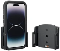 Uchwyty samochodowe do telefonów - Uchwyt uniwersalny regulowany do Apple iPhone 16 Pro bez futerału oraz w futerale lub etui o wymiarach: 70-83 mm (szer.), 6-10 mm (grubość). - miniaturka - grafika 1